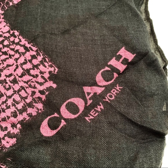 Coach Snake-print Scarf - Picture 2 of 3